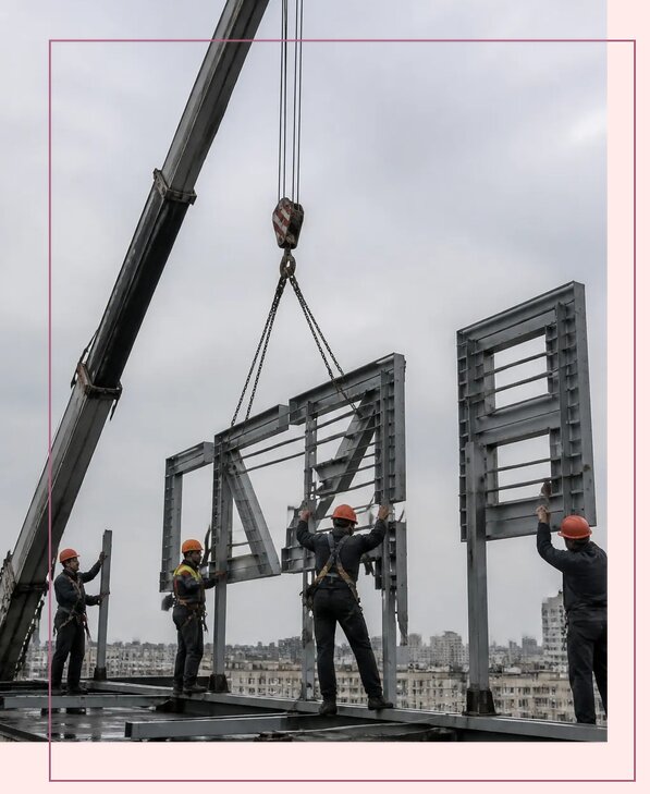 Крышные вывески в Глазове по цене от 255075 р. | Аванза-Глз